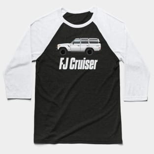 Cruiser-White Baseball T-Shirt